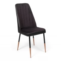 Обеденный стул Мокка премиум Ткань, Черный